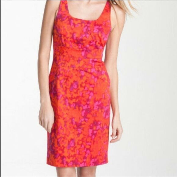 Michael Kors Persimmon Lined Shift Dress Women's Size 2 - Picture 1 of 11